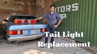 Tail Light Replacement l Mercedes Benz W126, W123, W124, W202, W201, W140, W116