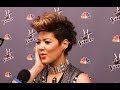 Tessanne Chin Talks Celine Dion & Lady Gaga Christina Aguilera Girl Power! The Voice Interview