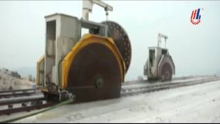 Камнерезная машина в карьере - Stone Cutting Machine For Quarry