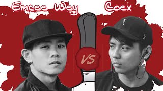 Emcee Wey VS Coex | JFR | How To Kill Your Best Friend