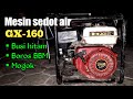 Mesin sedot air GX 160 busi hitam dan sering mogok