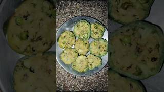 Shimla Mirch Ka Bharva #youtubeshorts #shimlamirch #homefood #cookingvideo #recipe