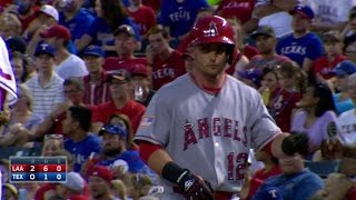 LAA@TEX: Giavotella singles in Freese to extend lead