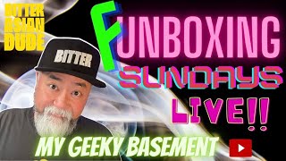 Black Series Mandalorian Helmet & Reebok Ghostbusters Sneakers | Funboxing Sundays Ep 4 | Livestream