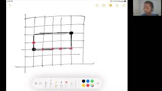 Grid Counting Recursion Method Example 3