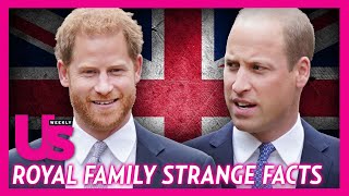 Prince Harry & Prince William - Royal Family Secrets & Strange Facts Revealed