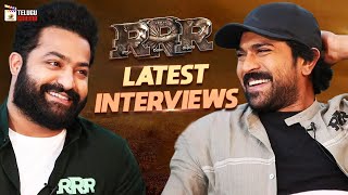 RRR Movie Latest Interviews PREMIERE | Jr NTR | Ram Charan | Alia Bhatt | SS Rajamouli | Keeravani