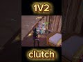 ローhpからの神1v2clutch！ フォートナイト fortnite ランクなんて関係なく遊ぼぅ おすすめ おすすめにのりたい