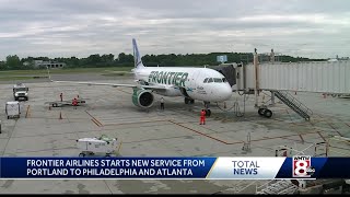 Frontier Airlines starts new services from Portland