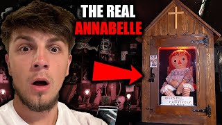 Our DEMONIC Experience at THE WARRENS OCCULT MUSEUM With The REAL ANNABELLE