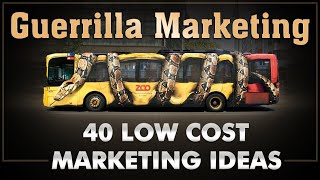 Guerilla Marketing | Ambush Marketing | 40 Low Cost Ideas | Dr Vivek Bindra