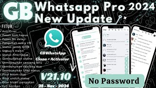 WhatsApp GB v21.10 New Update || WhatsApp Mod Terbaru 2024 || WhatsApp GB Terbaru 2024 || V21.10