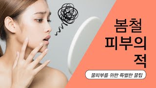 꿀피부를 위한 특별한 꿀팁 ! 봄철 피부의 적