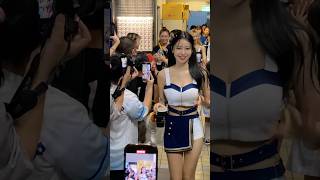 李雅英 南珉貞 李晧禎 三本柱 寶兒 Fubon Angels cheer girls baseball team野球チアガール