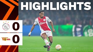 Let's settle it next week 🙌 | Highlights Ajax - FC Union Berlin | UEFA Europa League