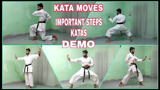 KATA MOVES / IMPORTANT STEPS KATA ||#karate #shotokan #wkf #karatedo #fightscene #kata🔥🔥🔥
