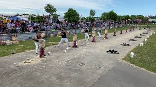 Woodchopping Standing block championship Christchurch show 2019