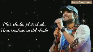 Phir Chala( Lyrics) | Jubin Nautiyal | Kunaal Vermaa | Payal Dev | Ginny Weds Sunny