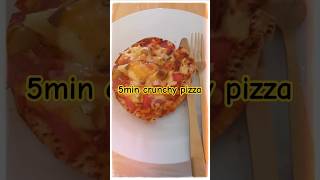 5 min crunchy pizza  #recipe in #comments @BohemianLiffe