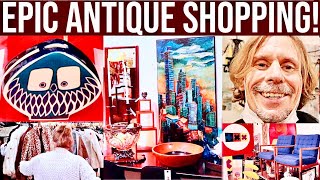 EPIC ADVENTURE AT NEW ANTIQUE MALL! | WHERE TO SELL VINTAGE MCM