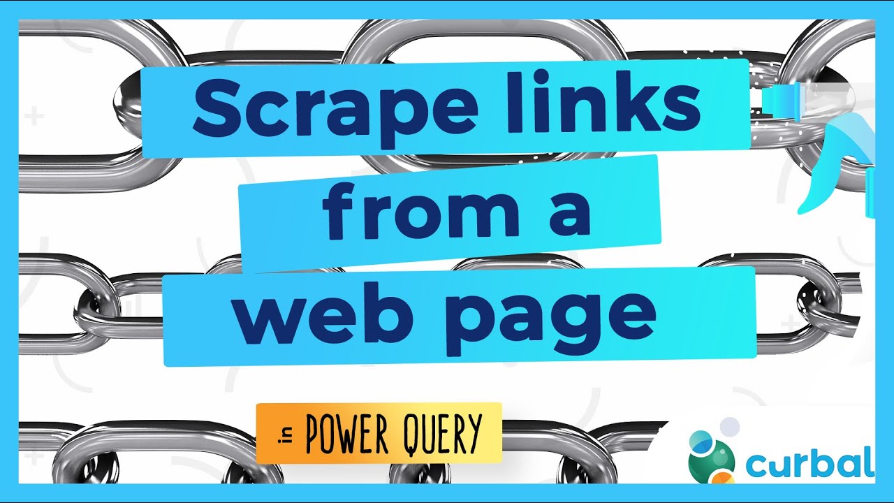 How To Scrape Website Links With Power Query - YouTube