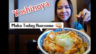 MUKBANG @YOSHINOYA Beef  kimchi bowl