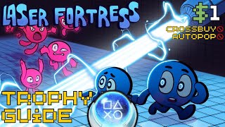 EASY 2 Minute 1 Button $1 Platinum! | Laser Fortress Trophy Guide