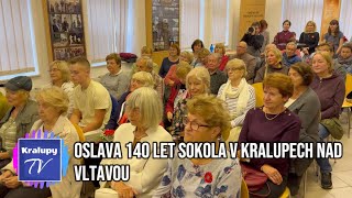 Kralupy TV: Oslava 140 let Sokola v Kralupech nad Vltavou (19. 10. 2024)