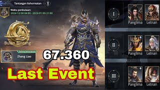 Glory Trial: Best Formation For kill Zhang Liao Easily Get 67.360 - Gameplay