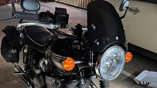 Triumph Bonneville T120 Windschild / Ветровик / Windscreen