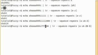 Linux tr command Part 3