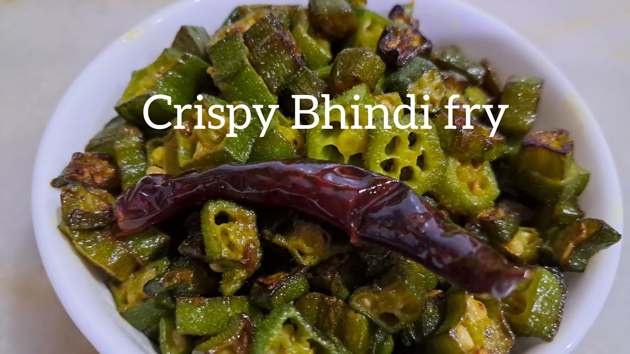 Crispy Bhindi Fry Recipe || Kurkure Bhindi || No Onion No Garlic Recipe ...