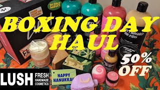 LUSH BOXING DAY HAUL 2023/50% OFF SALE