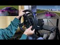 【gt7】t300rs 270° ハンコンドリフト手元動画