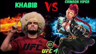 UFC 4 | Khabib Nurmagomedov vs. Crimson Viper | EA sports UFC 4 | epic Fred