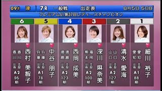 【G1津競艇】今節苦戦で人気薄②清水愛海、ここで炸裂するか？天才捌き