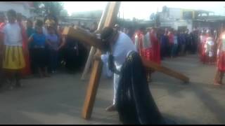 Vía Crucis 2017 Cosoleacaque Ver, Grupo de teatro guadalupano