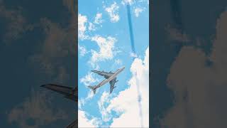 Aeroplane flying in sky beautiful pictures