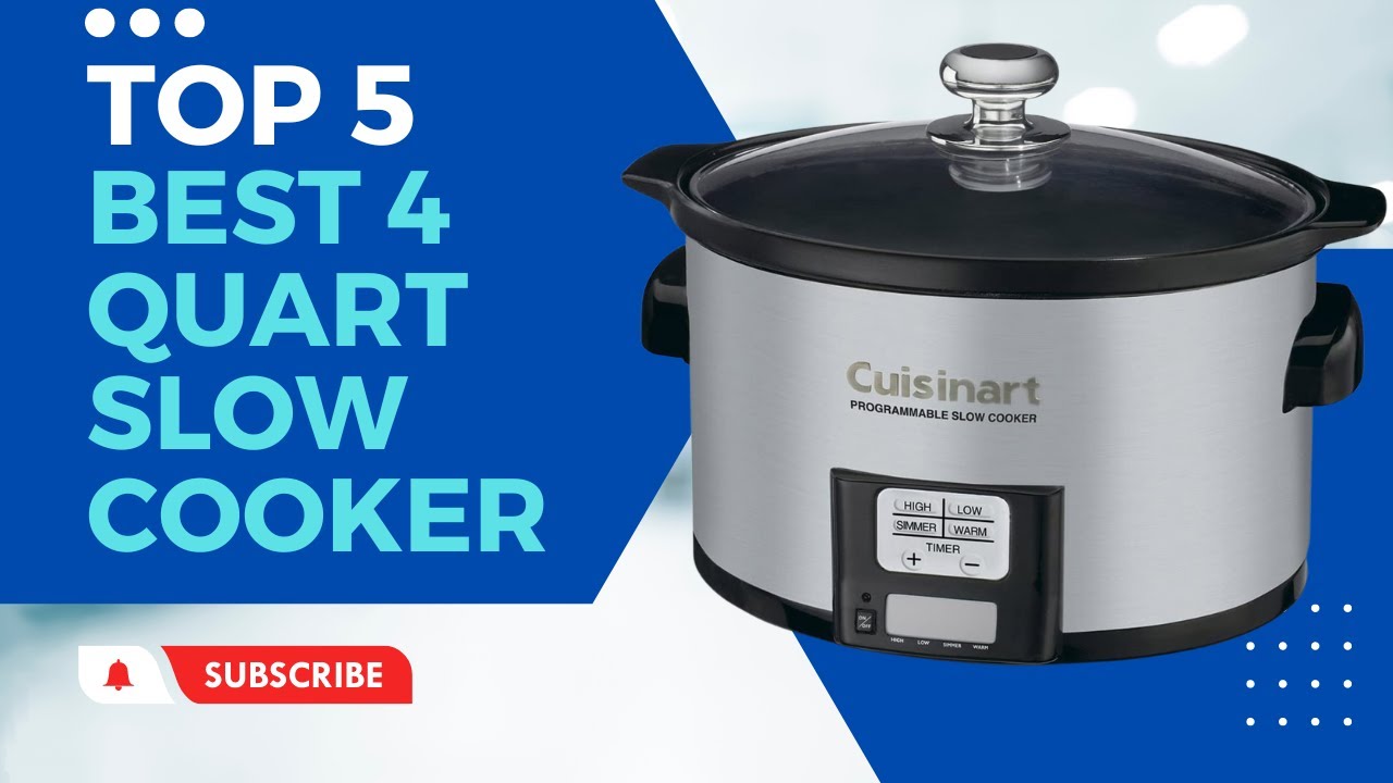 Best 4 Quart Slow Cooker | Top 5 Picks And An In-Depth Review For This ...