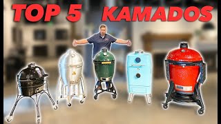 Primo vs. Blaze vs. Big Green Egg vs. Everdure 4k vs. Kamado joe (Top 5 Kamado Smokers)