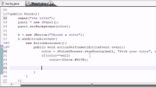 Java Programming Tutorial 85 JColorChooser