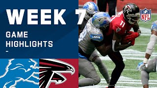 Lions vs. Falcons Week 7 Highlights | NFL 2020