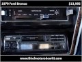 1979 ford bronco used cars de witt ia