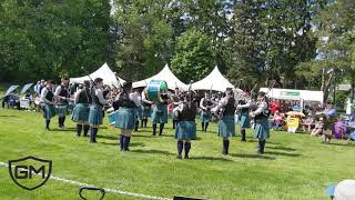 Greater Midwest Pipe Band - Alma Highland Games 2019 - Medley