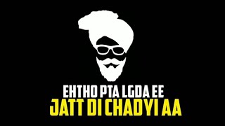 DEFEND | Jordan Sandhu | ETHO PTA LAGDA AE JATT DI CHADAYI AE | New Punjabi Song Whatsapp Status