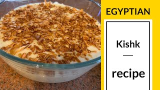 Egyptian kishk in 10 minutes.. New recipe