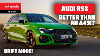 SCREAMER: 2023 Audi RS3 review from The Bend | Wheels Australia