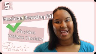 What To Include On Your Musician Website | Musician Branding 101 | Episode 5 [CC]