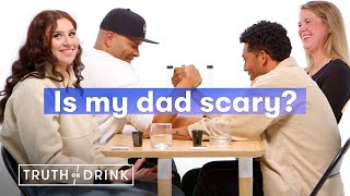 Double Date With My Dad | Truth or Drink | Cut