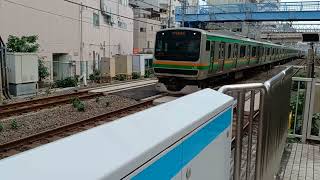 JR東日本E231系1000番台横コツK-36編成1874E上野東京ライン・高崎線直通東京経由普通籠原行き大井町駅通過